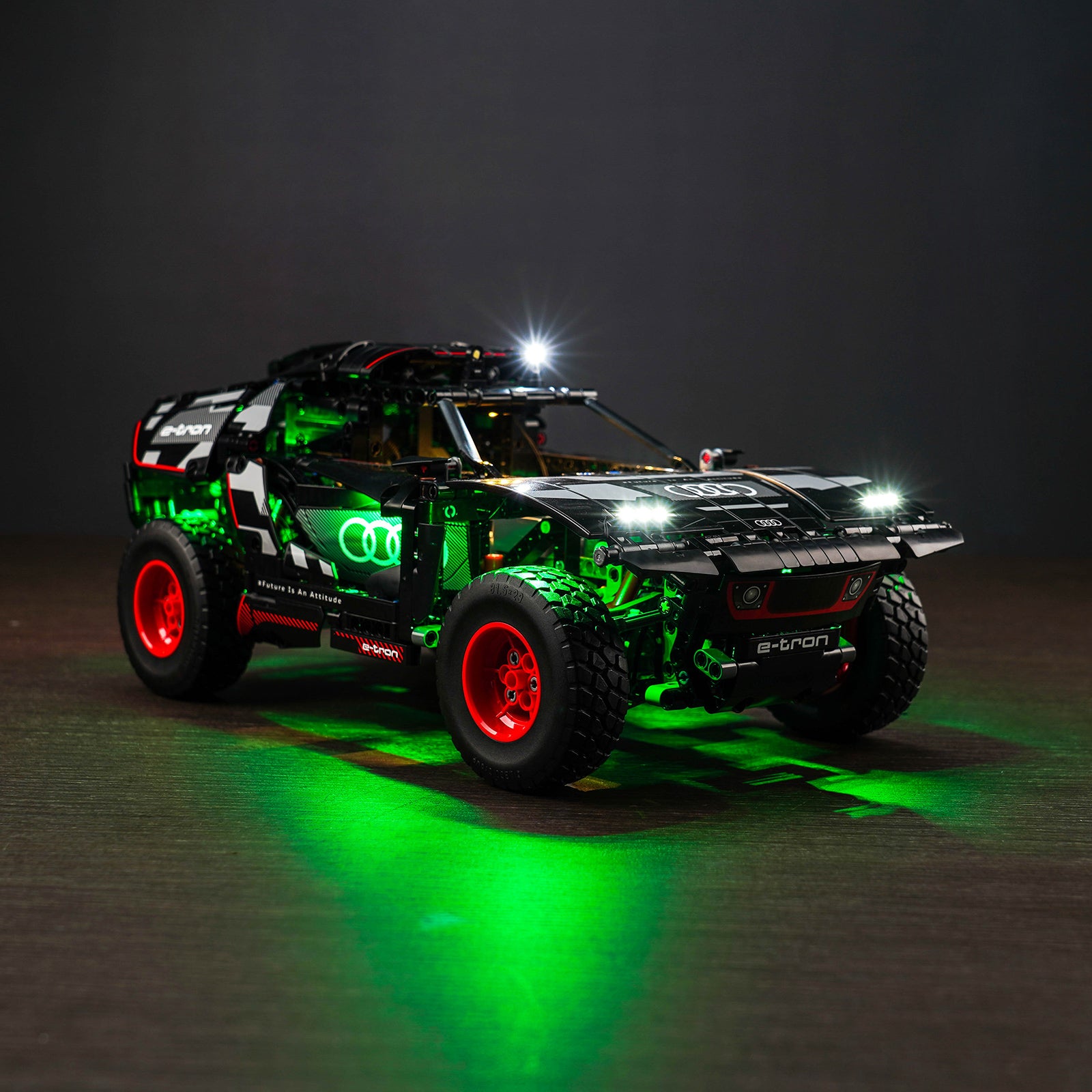 BrickBling Light Kit for LEGO Technic Audi RS Q e-tron 42160 GC Version