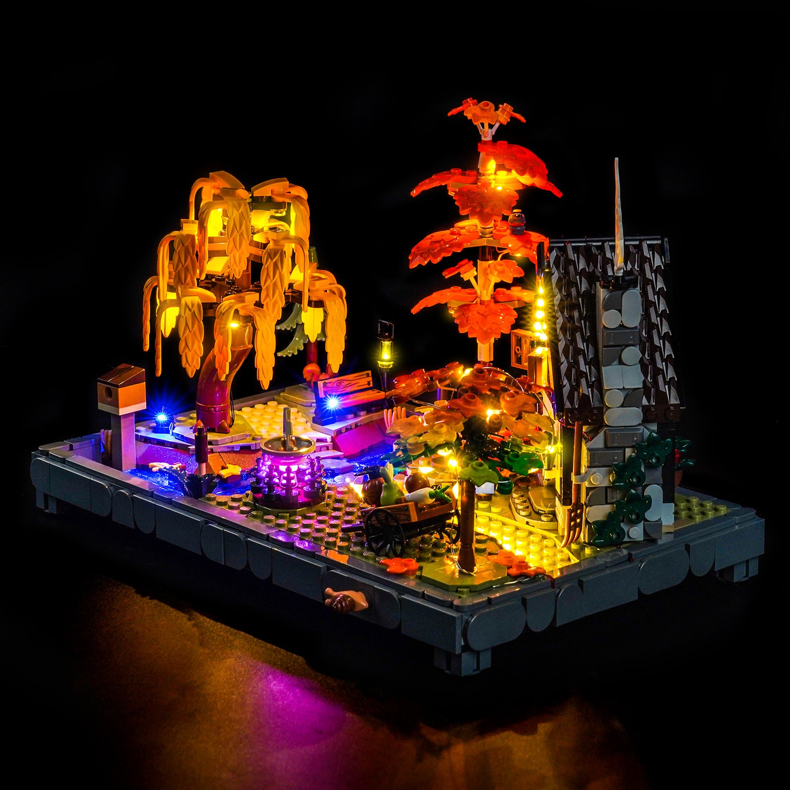 BrickBling Light Kit for LEGO Icons Autumn Cottage Garden 11372