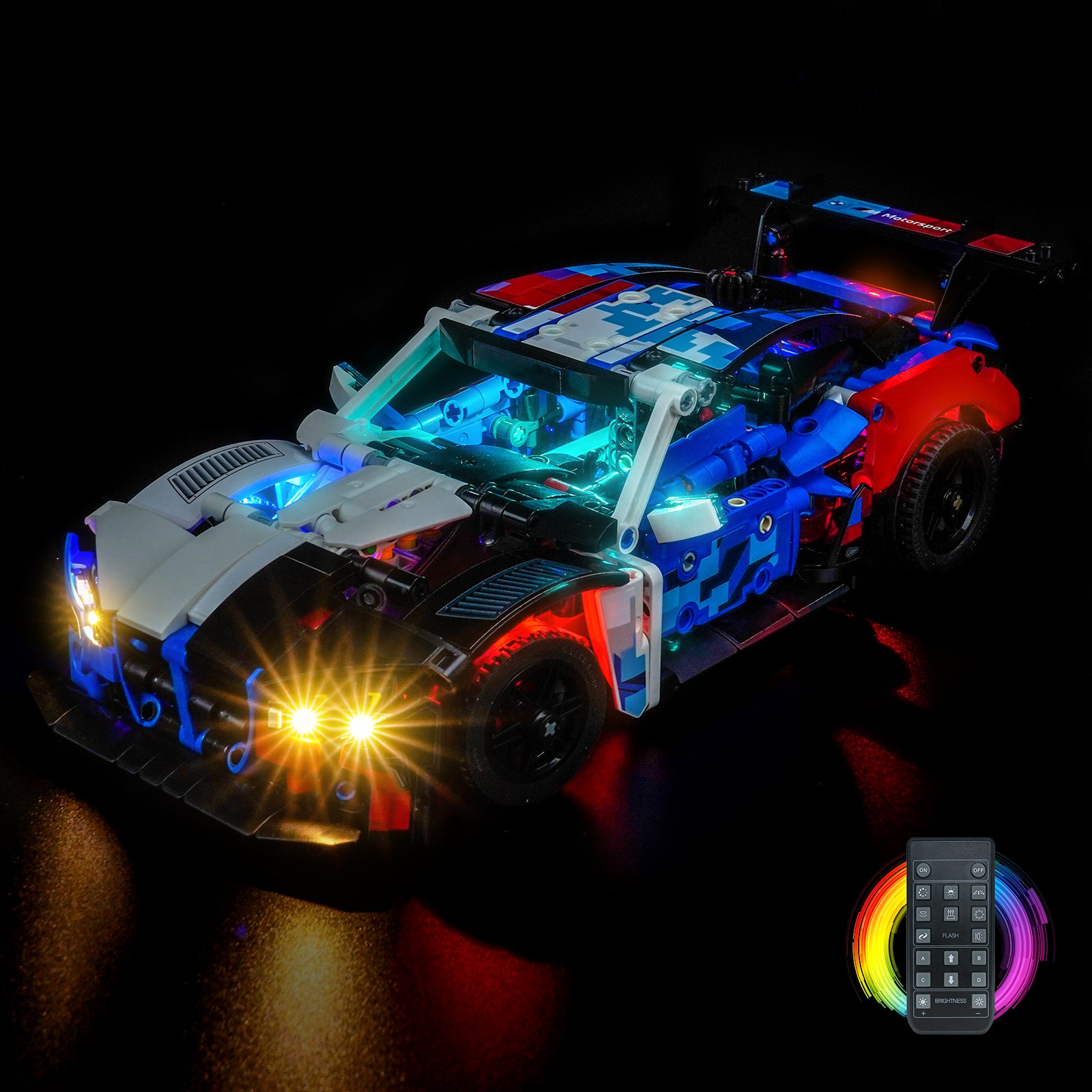 BrickBling Light Kit for LEGO Technic BMW M4 GT3 EVO Race Car 42226