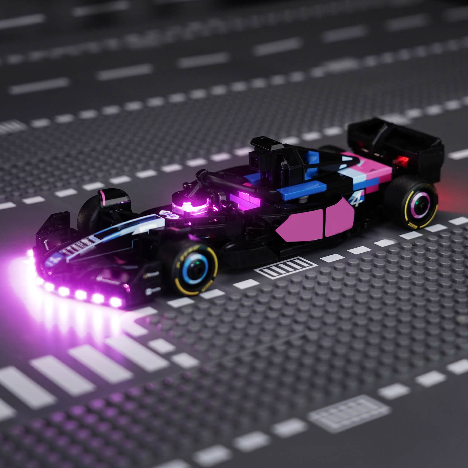 BrickBling Light Kit for LEGO Speed Champions BWT Alpine F1® Team A524 Race Car 77248