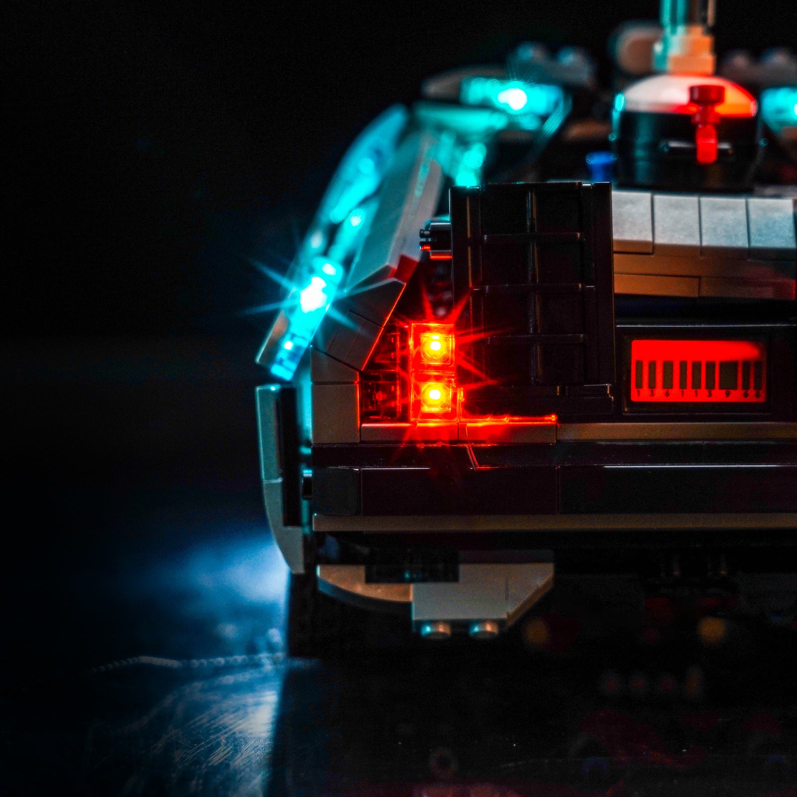 BrickBling Light Kit for LEGO Icons Back to the Future Time Machine 10300 New Version