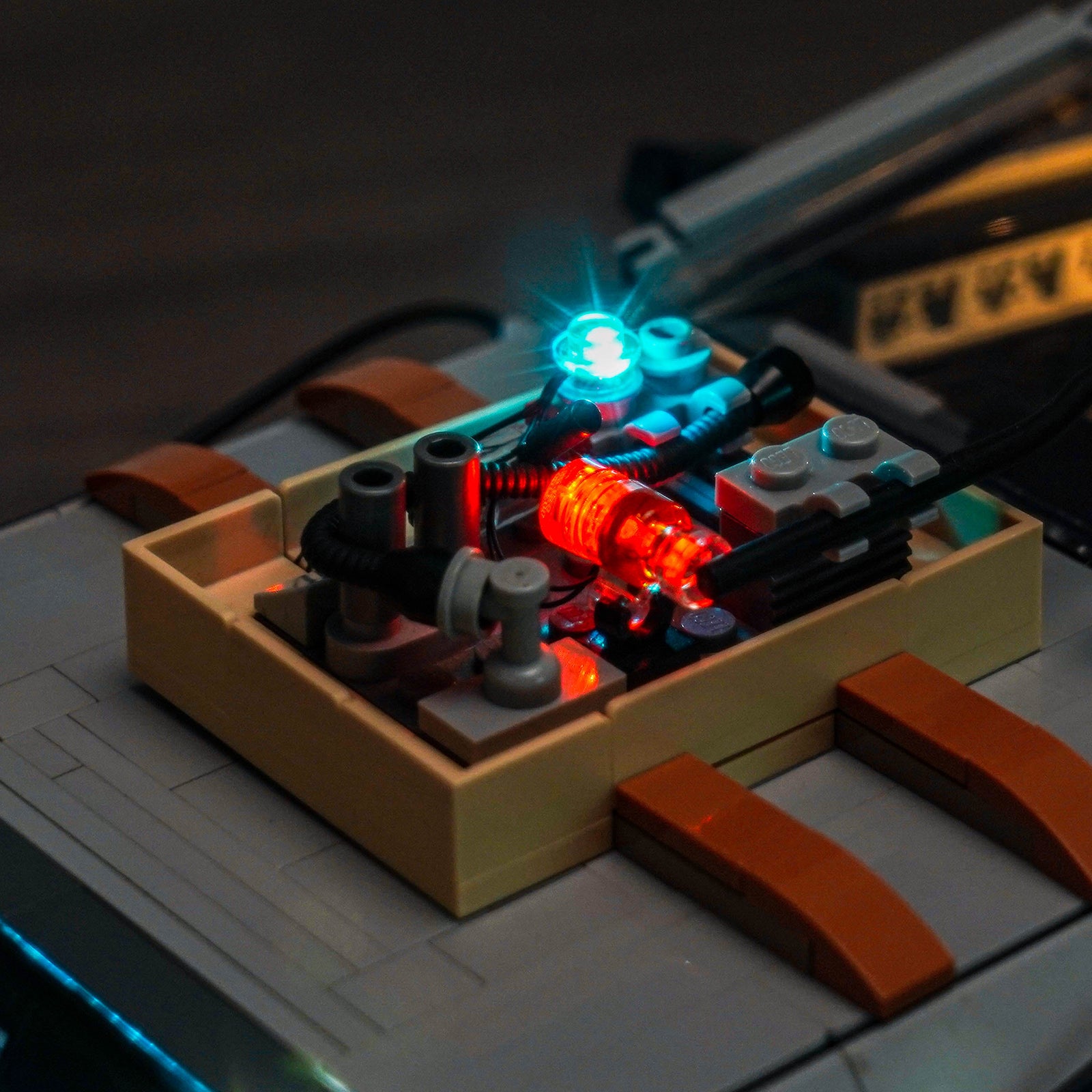 BrickBling Light Kit for LEGO Icons Back to the Future Time Machine 10300 New Version