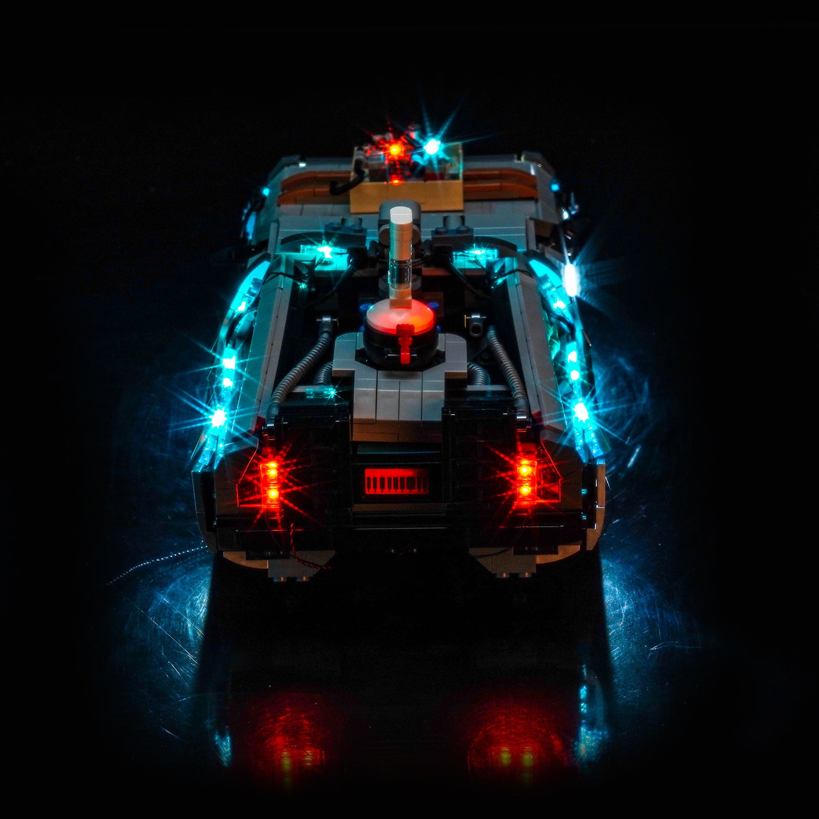 BrickBling Light Kit for LEGO Icons Back to the Future Time Machine 10300 New Version