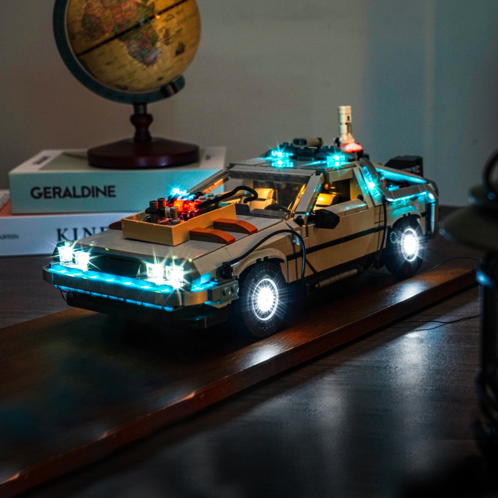 BrickBling Light Kit for LEGO Icons Back to the Future Time Machine 10300 New Version