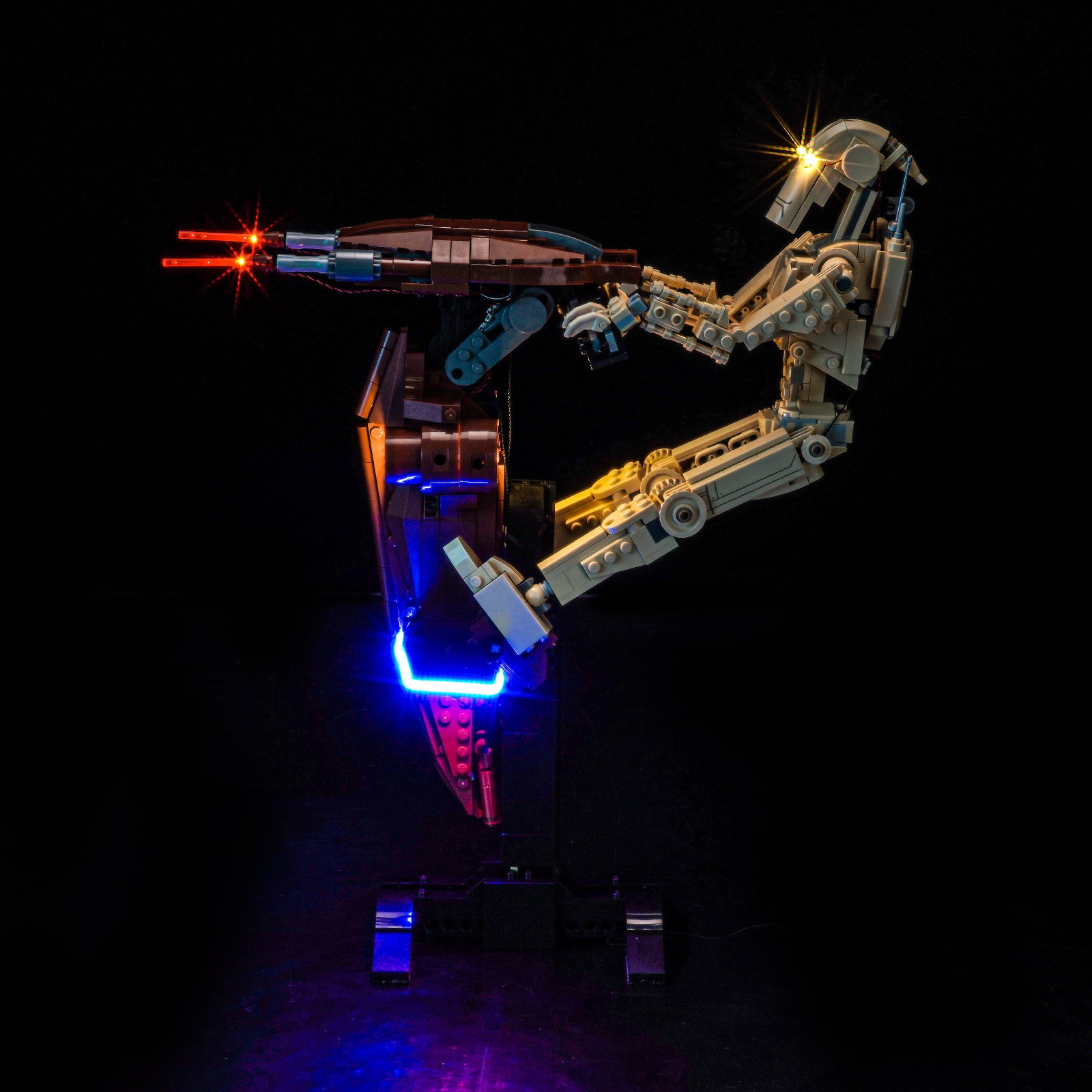 BrickBling Light Kit for LEGO Star Wars Battle Droid™ with STAP 75428