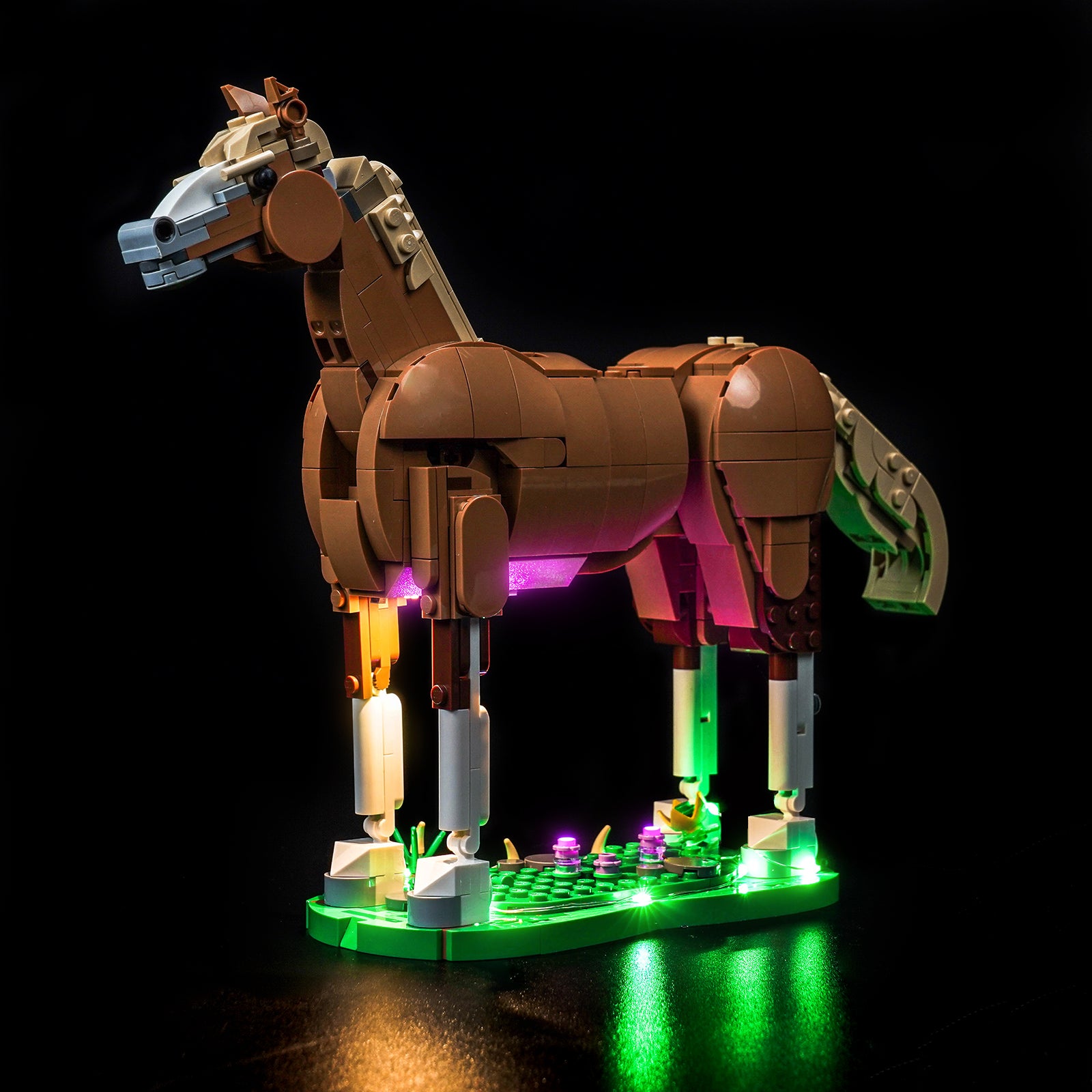 BrickBling Light Kit for LEGO Creator 3-in-1 Beautiful Horse 31166