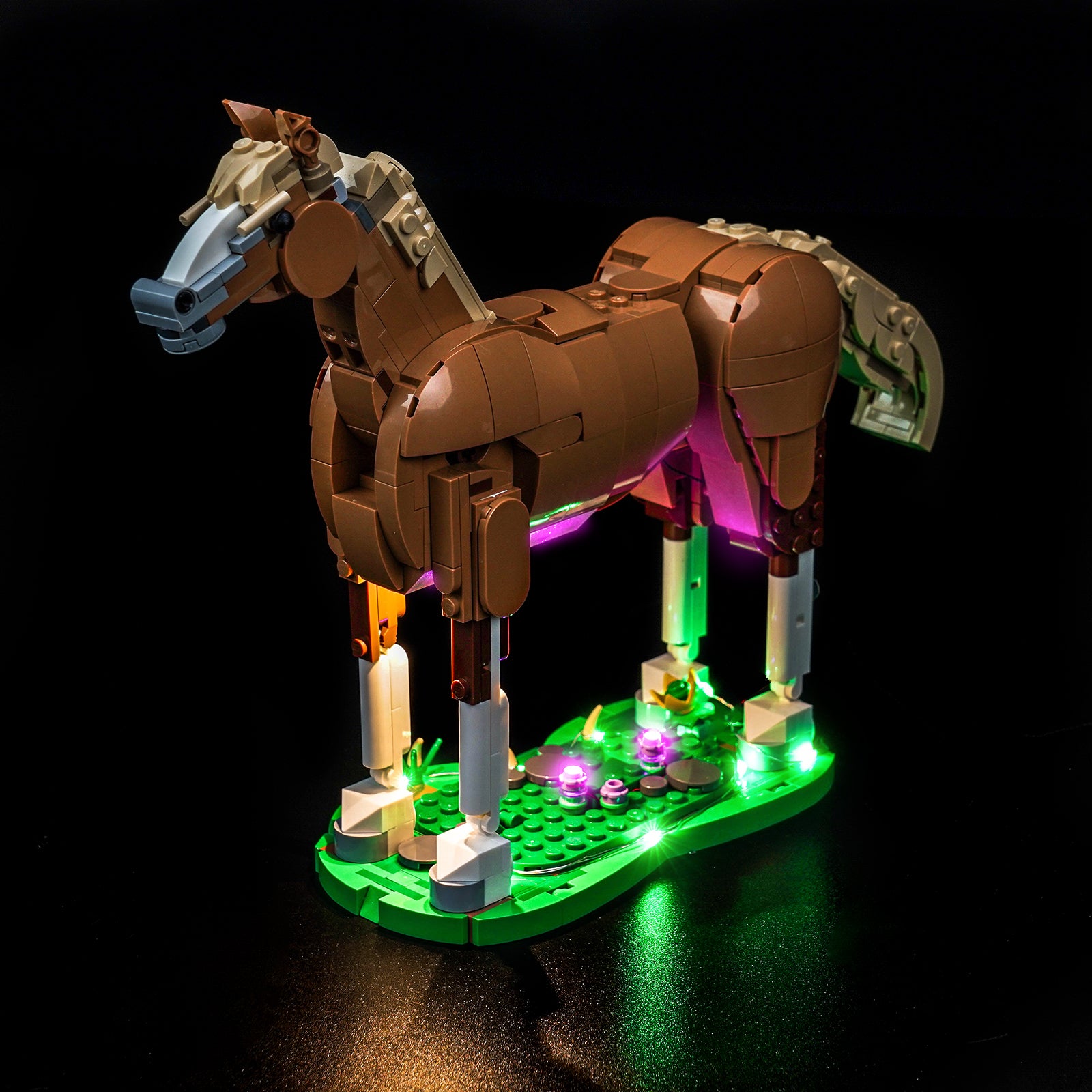 BrickBling Light Kit for LEGO Creator 3-in-1 Beautiful Horse 31166