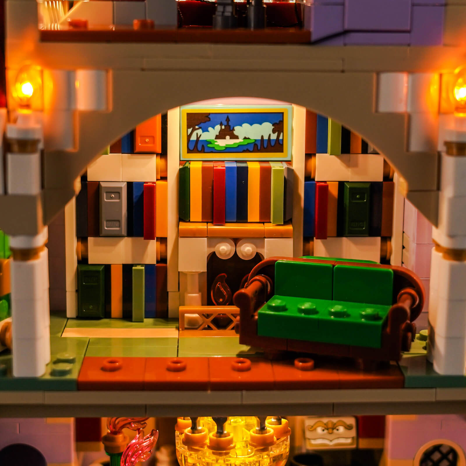 BrickBling Light Kit for LEGO Disney Beauty and the Beast Castle 43263