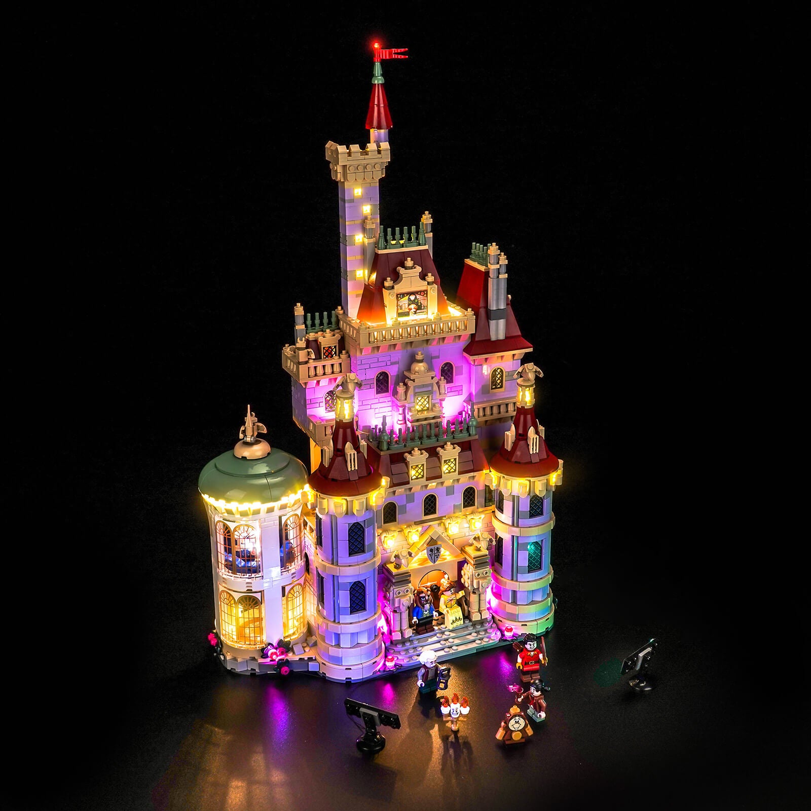 BrickBling Light Kit for LEGO Disney Beauty and the Beast Castle 43263