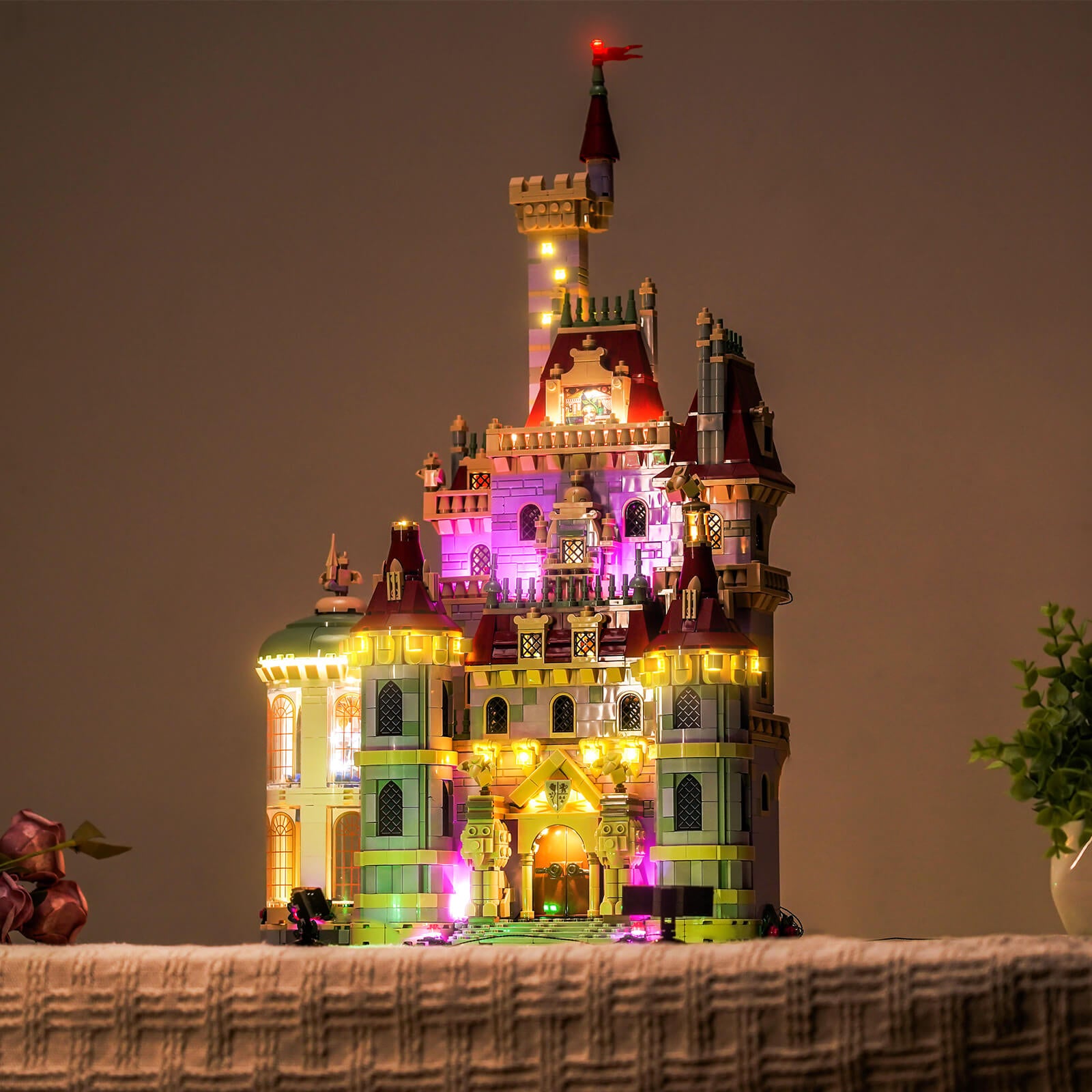 BrickBling Light Kit for LEGO Disney Beauty and the Beast Castle 43263