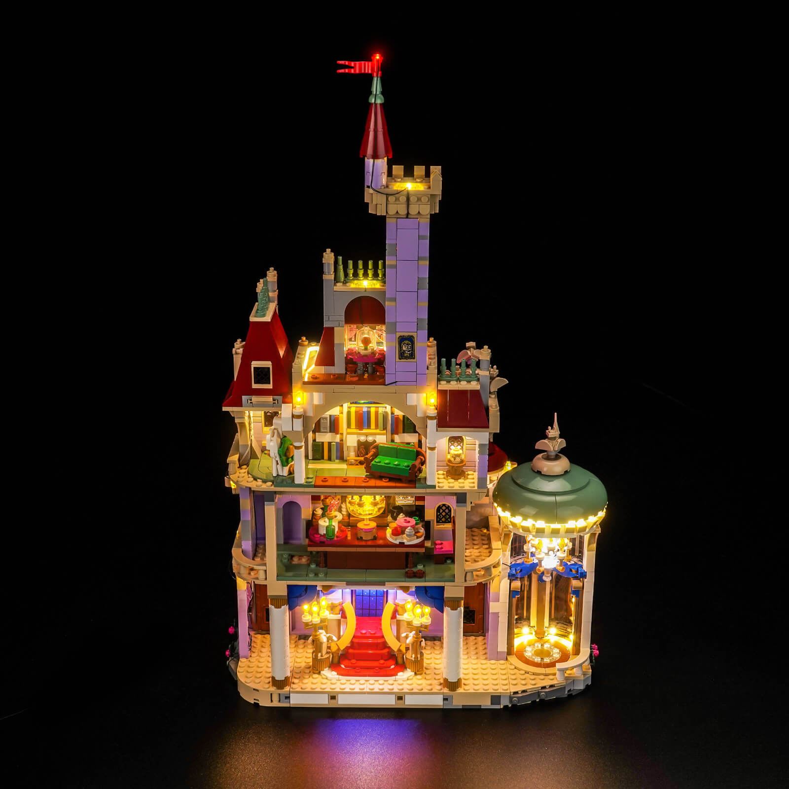 BrickBling Light Kit for LEGO Disney Beauty and the Beast Castle 43263