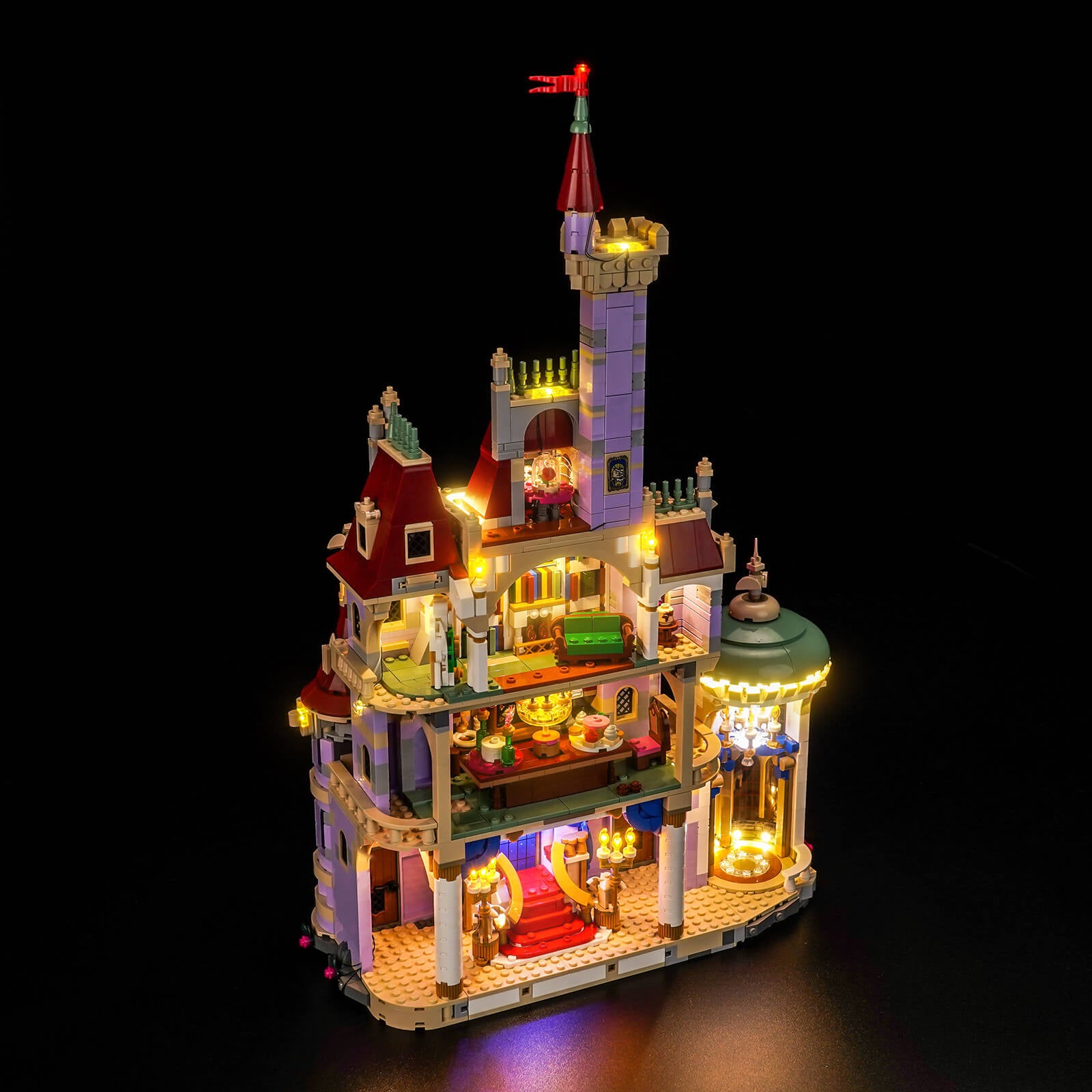 BrickBling Light Kit for LEGO Disney Beauty and the Beast Castle 43263