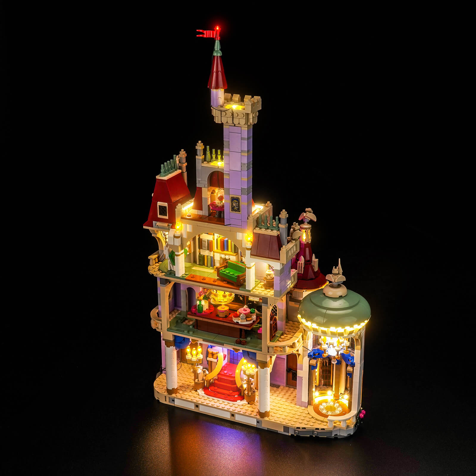 BrickBling Light Kit for LEGO Disney Beauty and the Beast Castle 43263