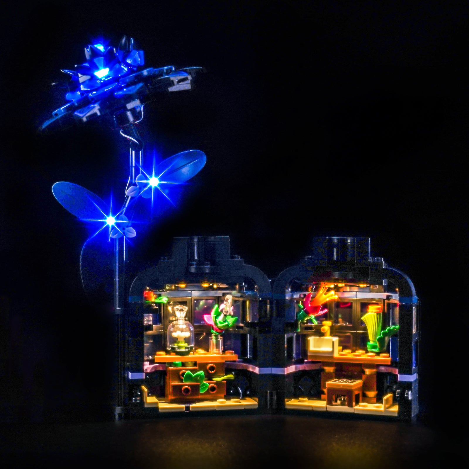 BrickBling Light Kit for LEGO Wednesday Sets Black Dahlia Flower 76784