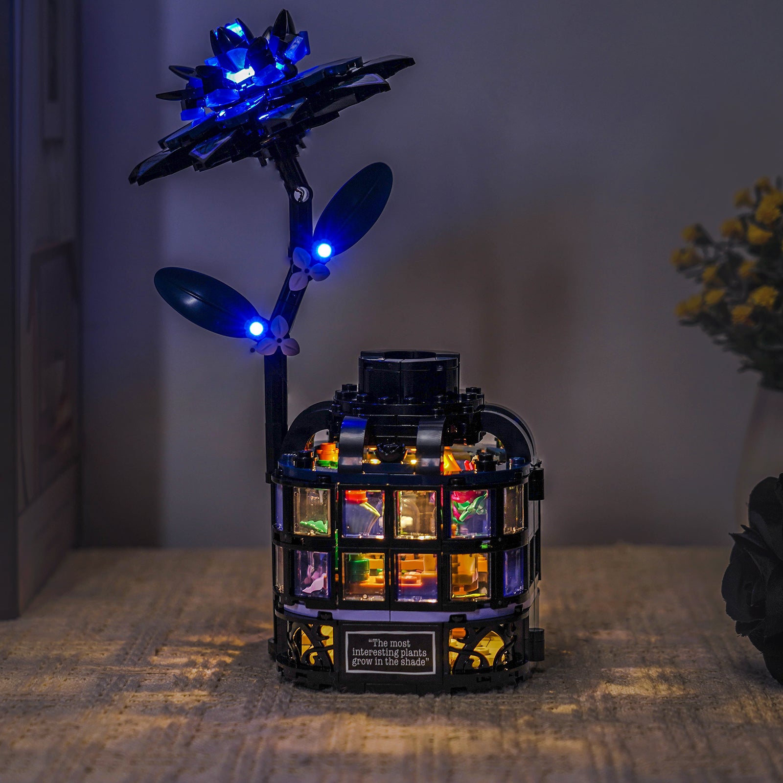BrickBling Light Kit for LEGO Wednesday Sets Black Dahlia Flower 76784