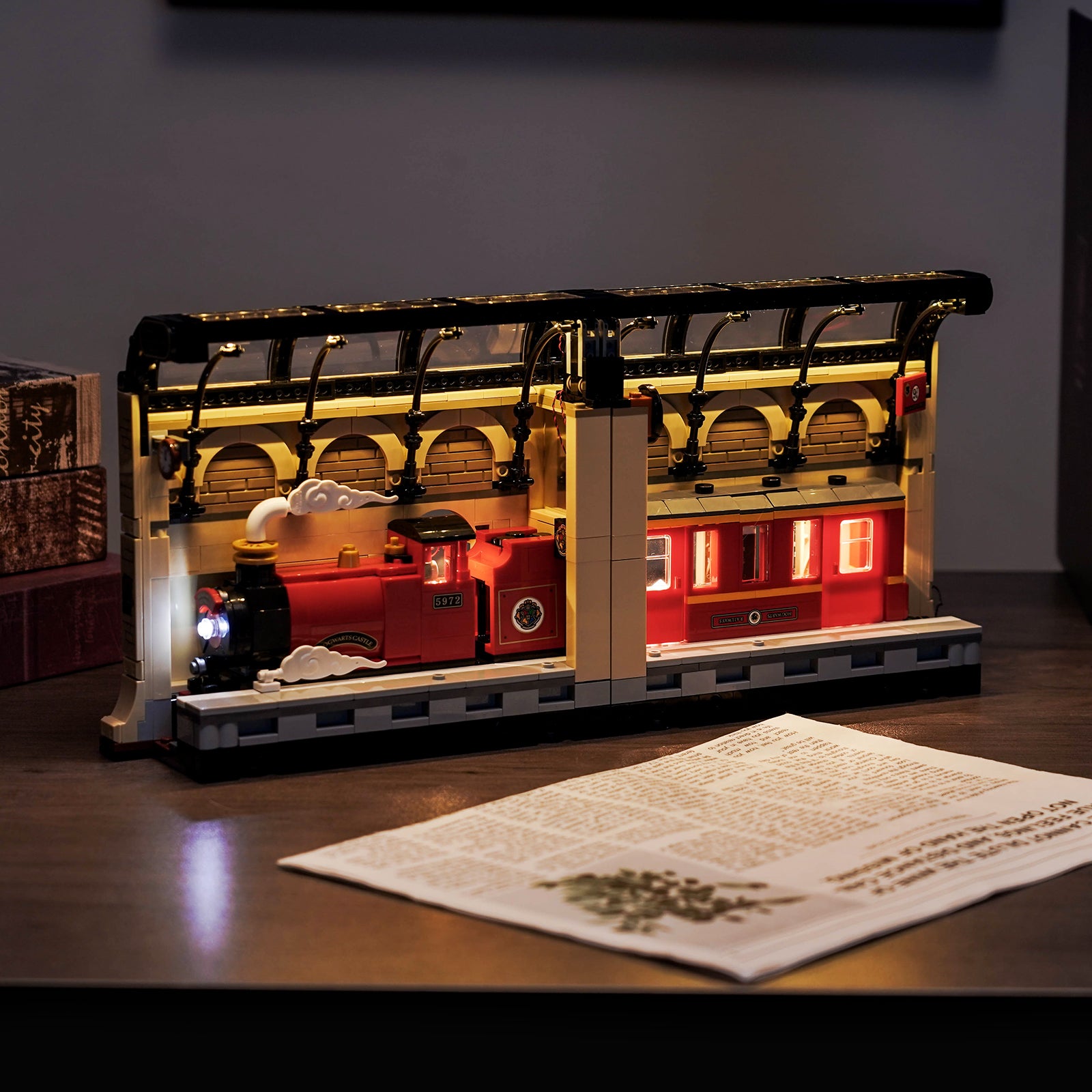 BrickBling Light Kit for LEGO Harry Potter Book Nook: Hogwarts™ Express 76450