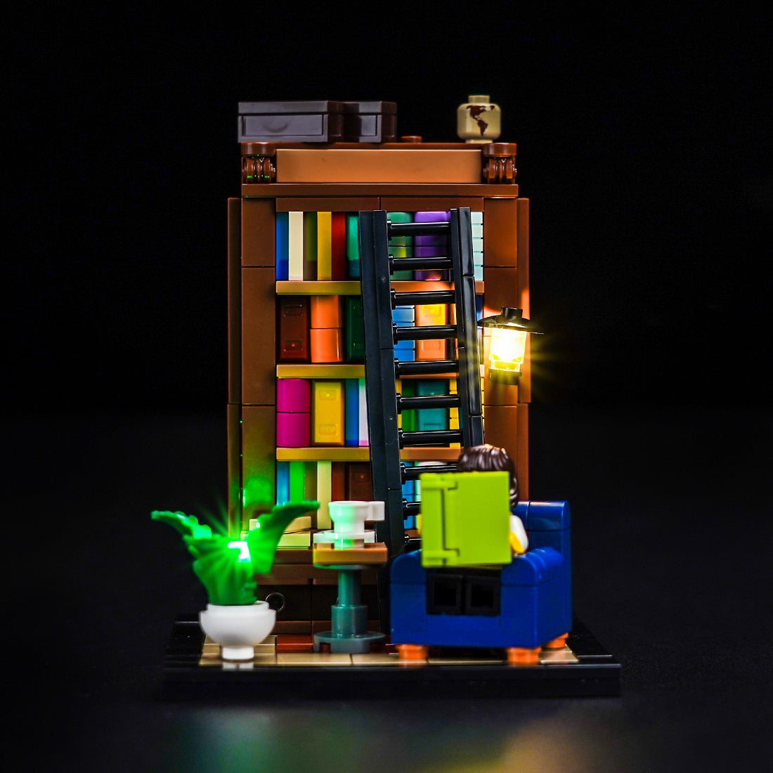 BrickBling Light Kit for LEGO Ideas Books Are My Passion 40698