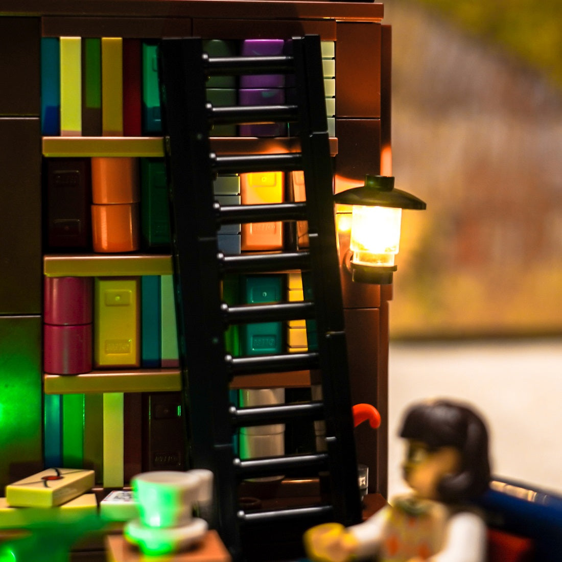 BrickBling Light Kit for LEGO Ideas Books Are My Passion 40698