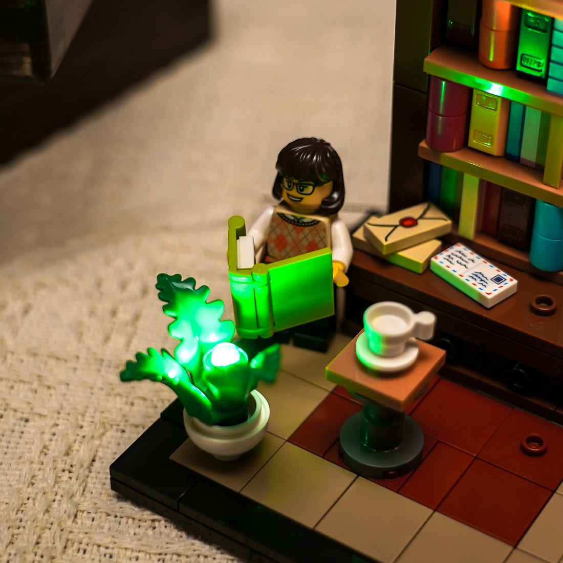 BrickBling Light Kit for LEGO Ideas Books Are My Passion 40698