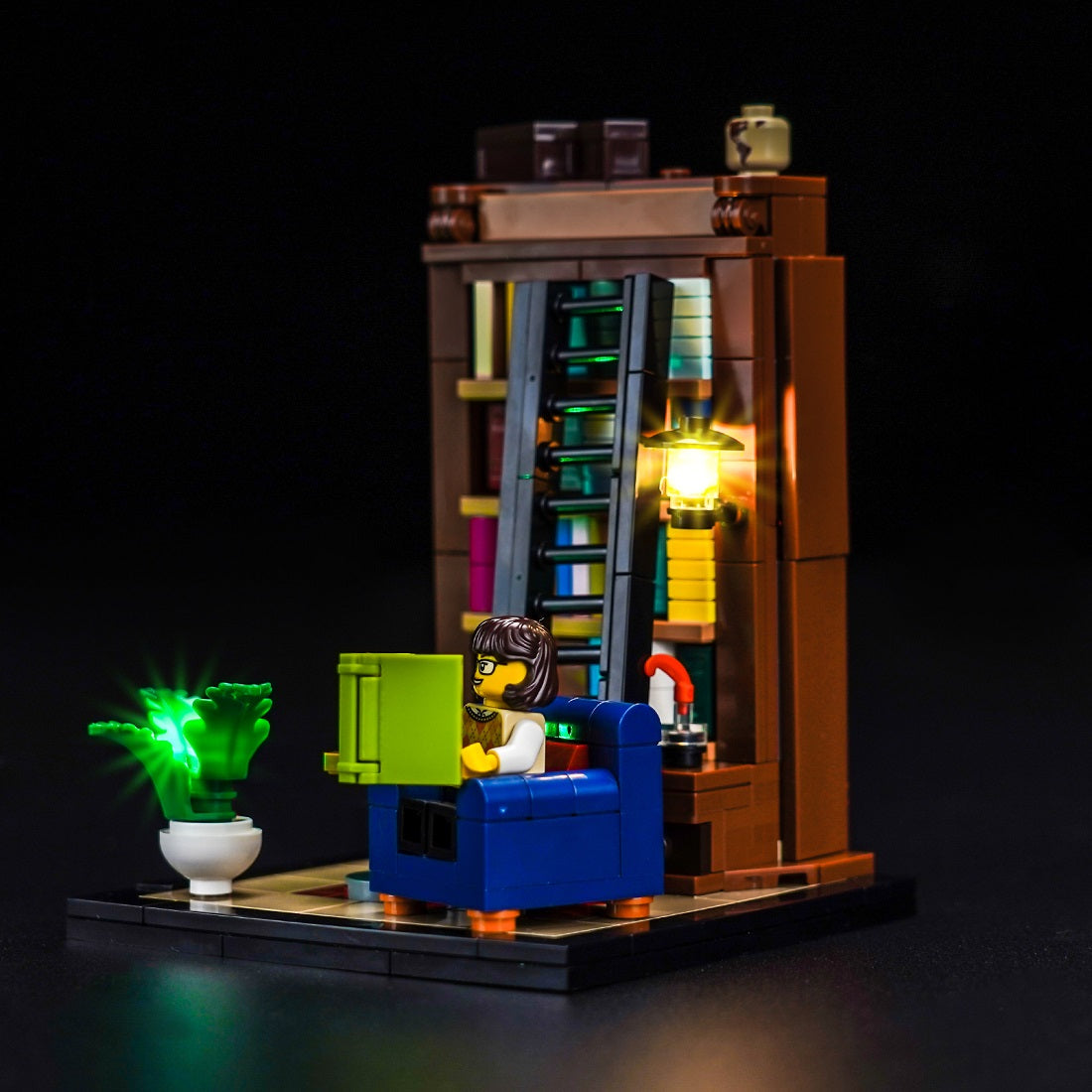 BrickBling Light Kit for LEGO Ideas Books Are My Passion 40698