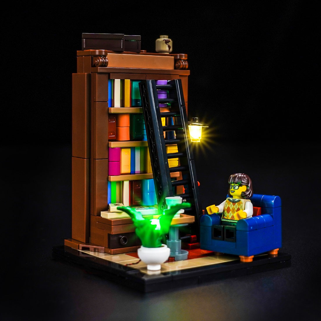 BrickBling Light Kit for LEGO Ideas Books Are My Passion 40698