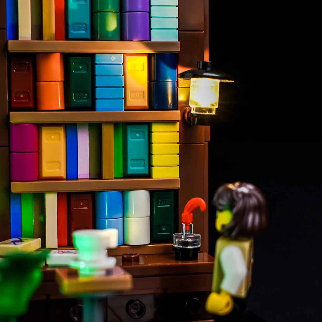 BrickBling Light Kit for LEGO Ideas Books Are My Passion 40698