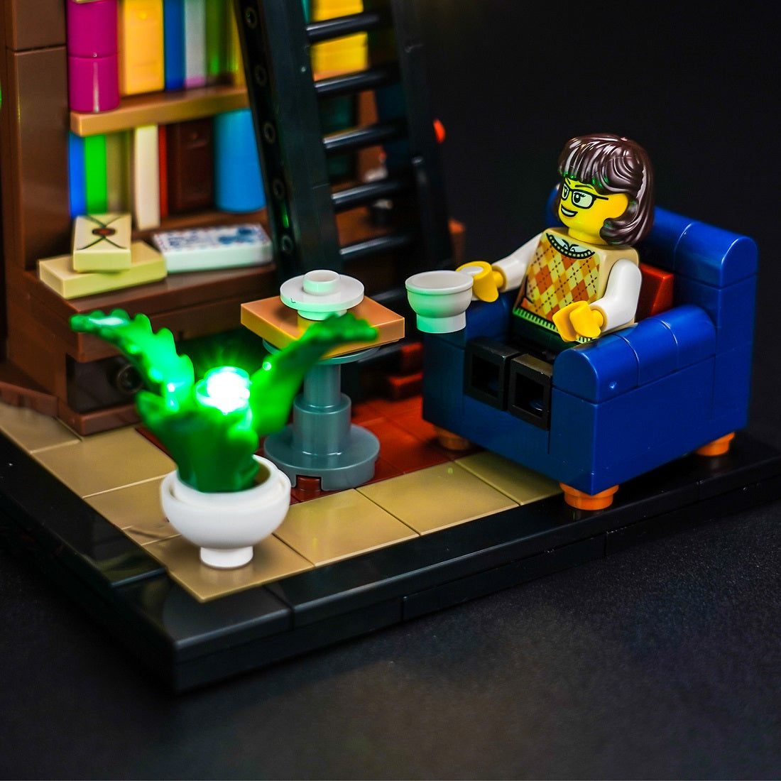 BrickBling Light Kit for LEGO Ideas Books Are My Passion 40698