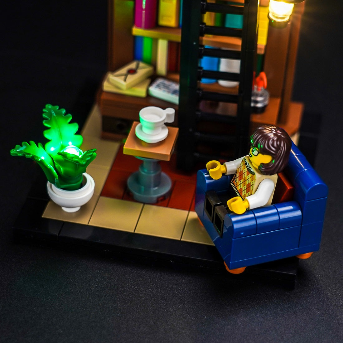 BrickBling Light Kit for LEGO Ideas Books Are My Passion 40698
