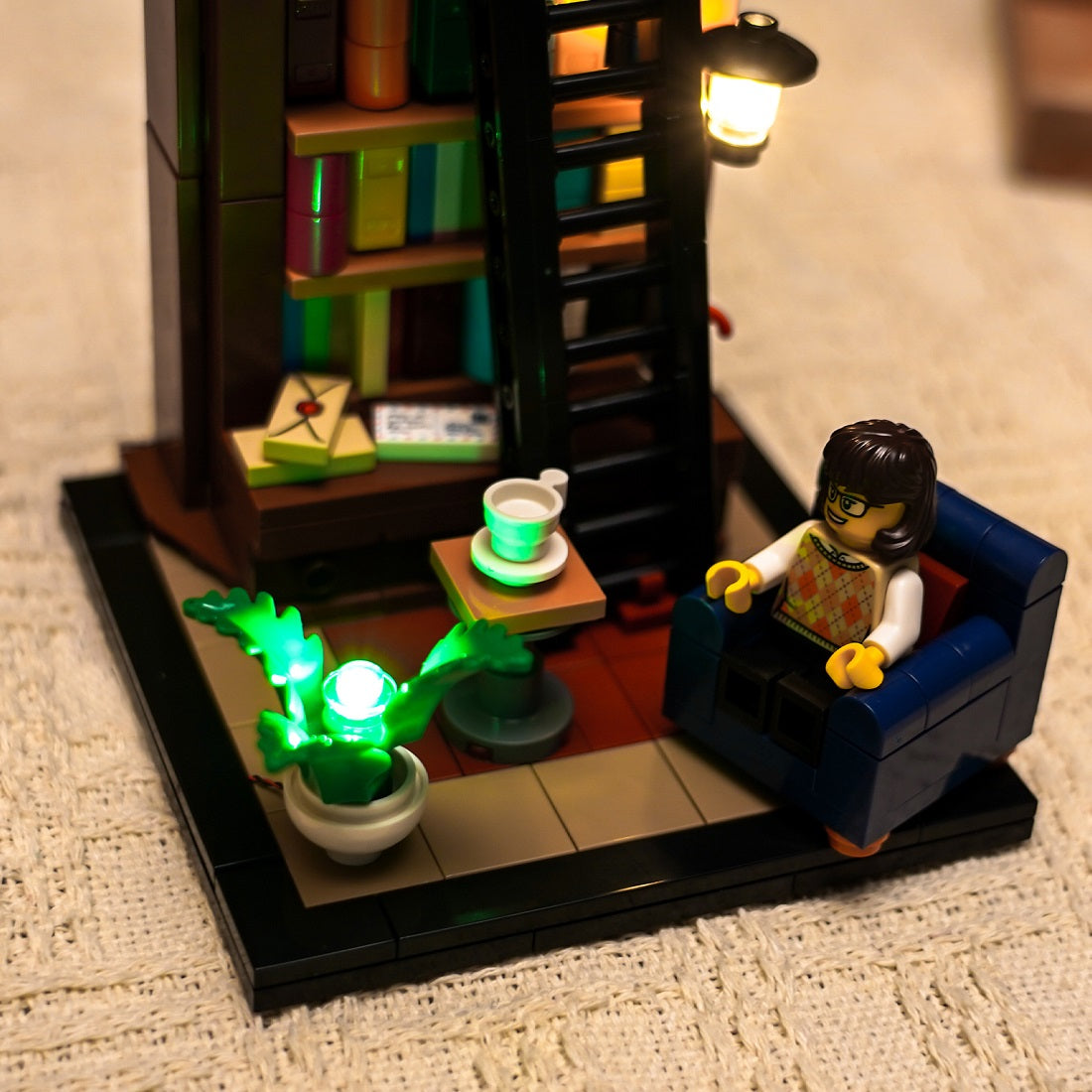 BrickBling Light Kit for LEGO Ideas Books Are My Passion 40698
