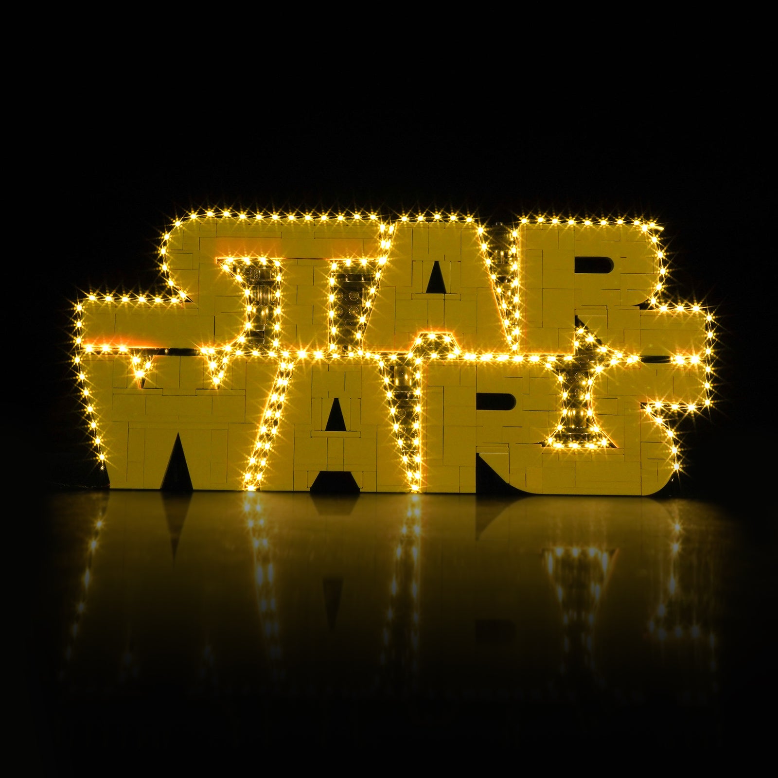 BrickBling Light Kit for LEGO Star Wars Brick-Built Star Wars™ Logo 75407
