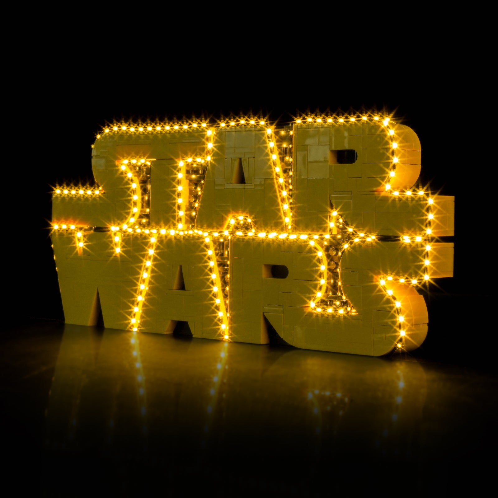 BrickBling Light Kit for LEGO Star Wars Brick-Built Star Wars™ Logo 75407