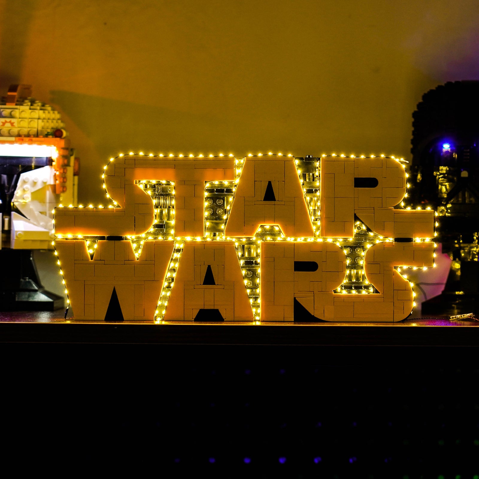 BrickBling Light Kit for LEGO Star Wars Brick-Built Star Wars™ Logo 75407