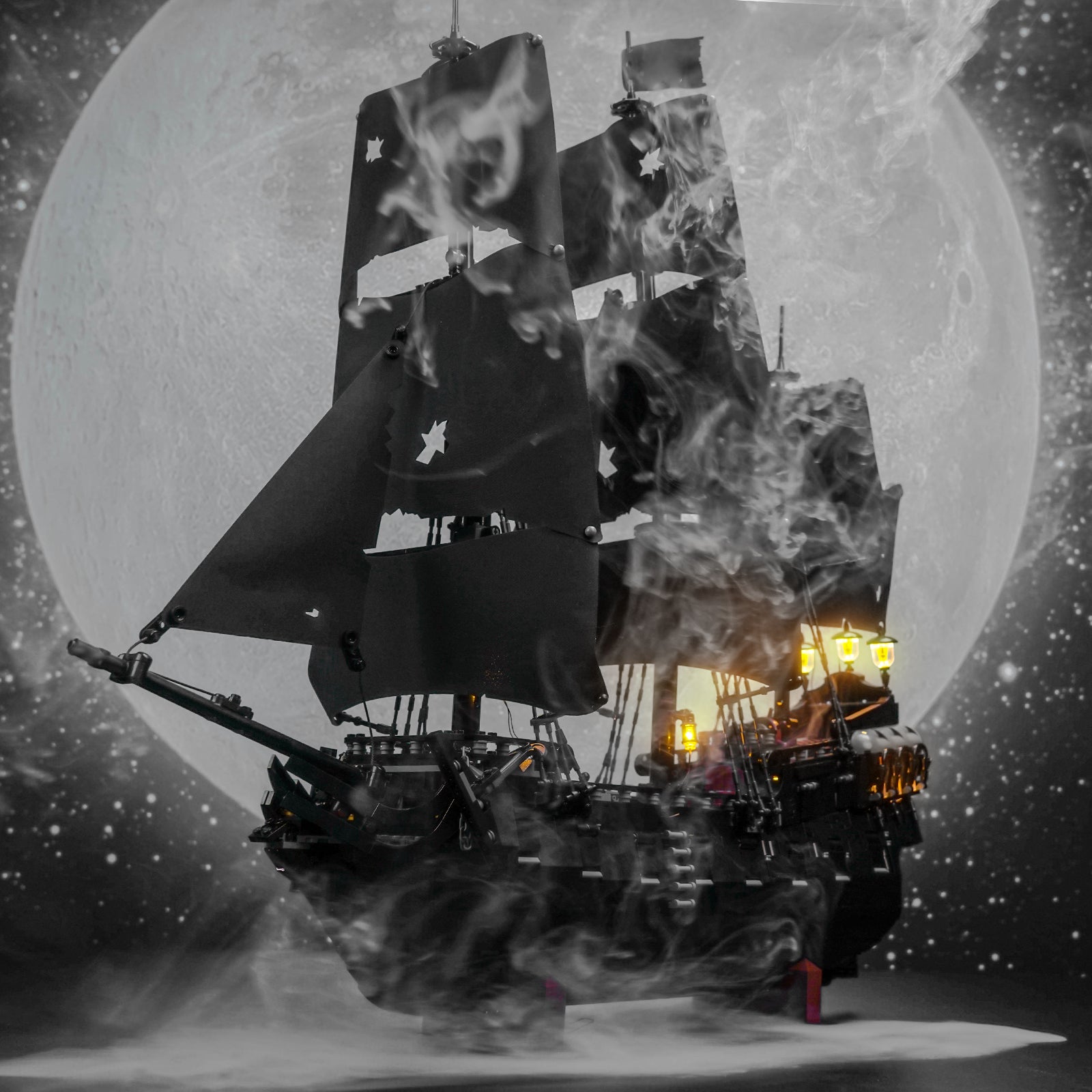 BrickBling Light Kit for LEGO Icons Captain Jack Sparrow's Pirate Ship 10365
