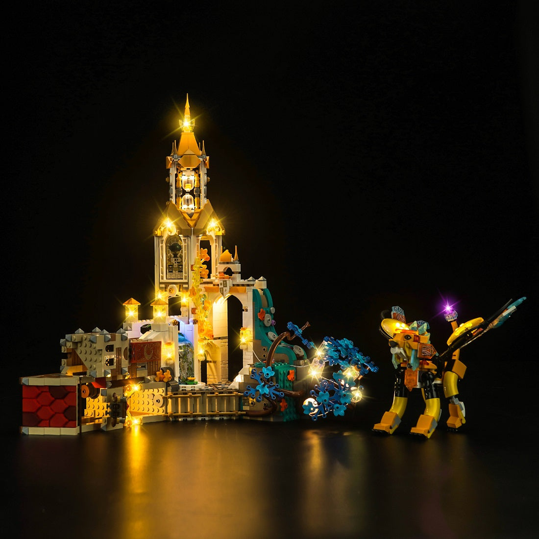 BrickBling Light Kit for LEGO DREAMZzz Castle Nocturnia 71486 Classic Version