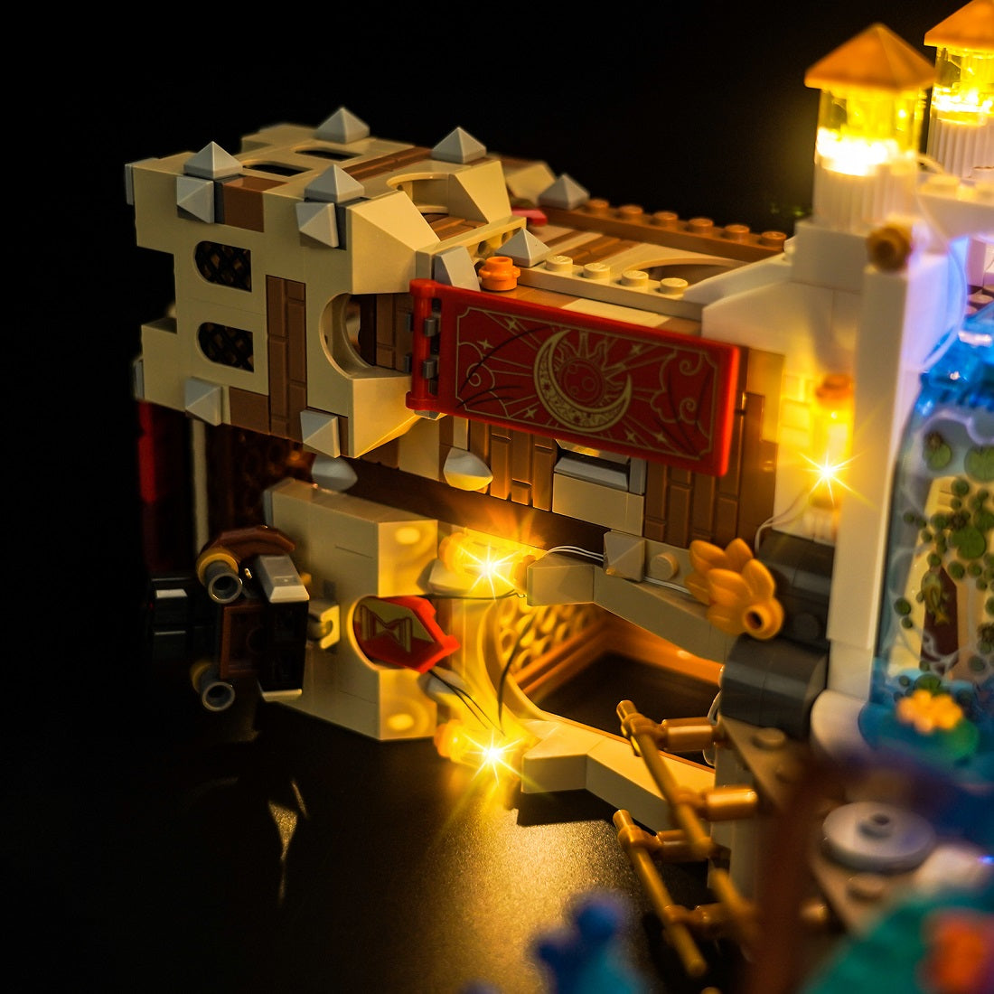 BrickBling Light Kit for LEGO DREAMZzz Castle Nocturnia 71486