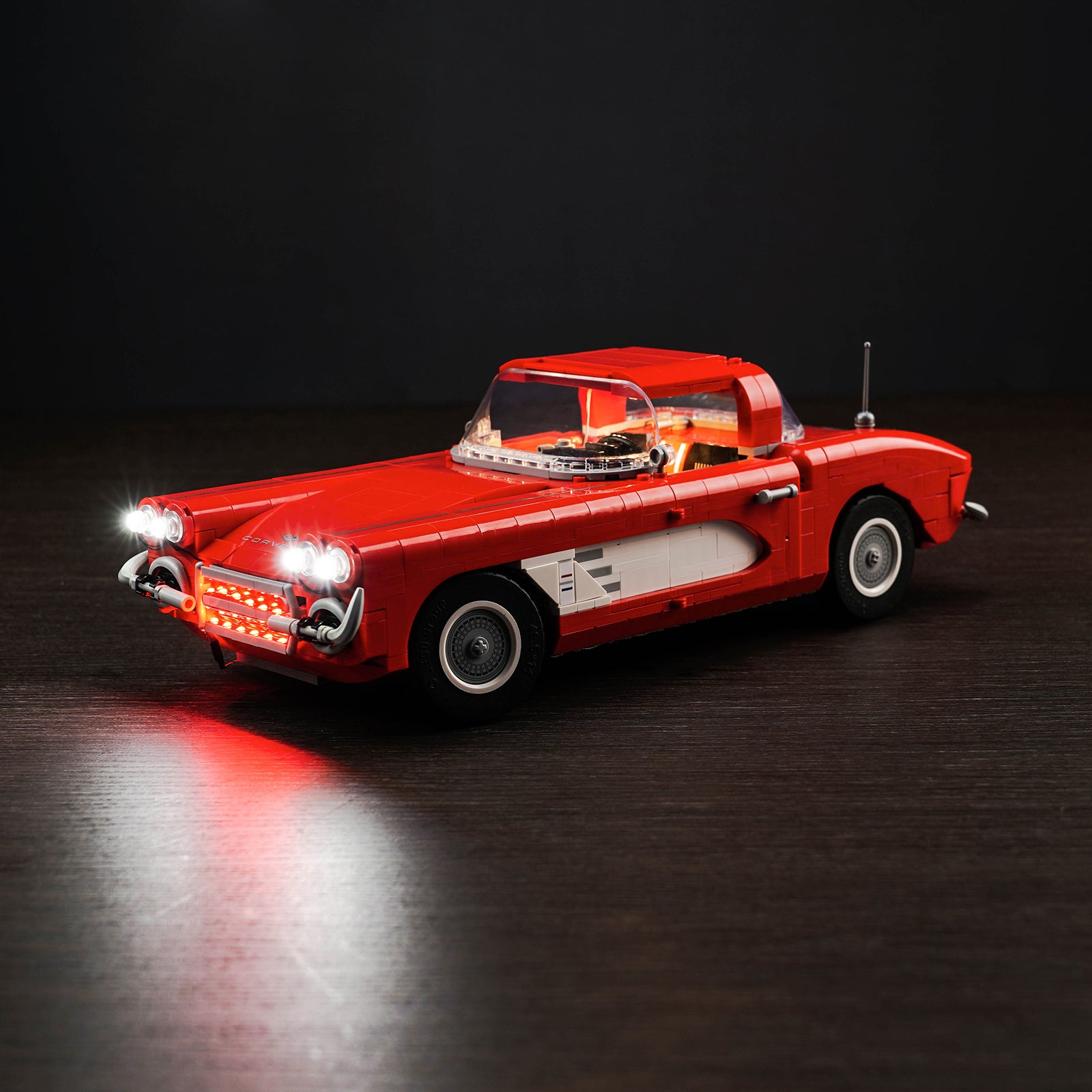 BrickBling Light Kit for LEGO Chevrolet Corvette 10321 GC Version