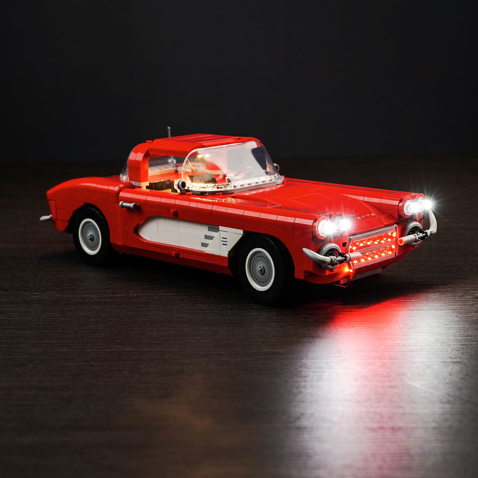 BrickBling Light Kit for LEGO Chevrolet Corvette 10321 GC Version