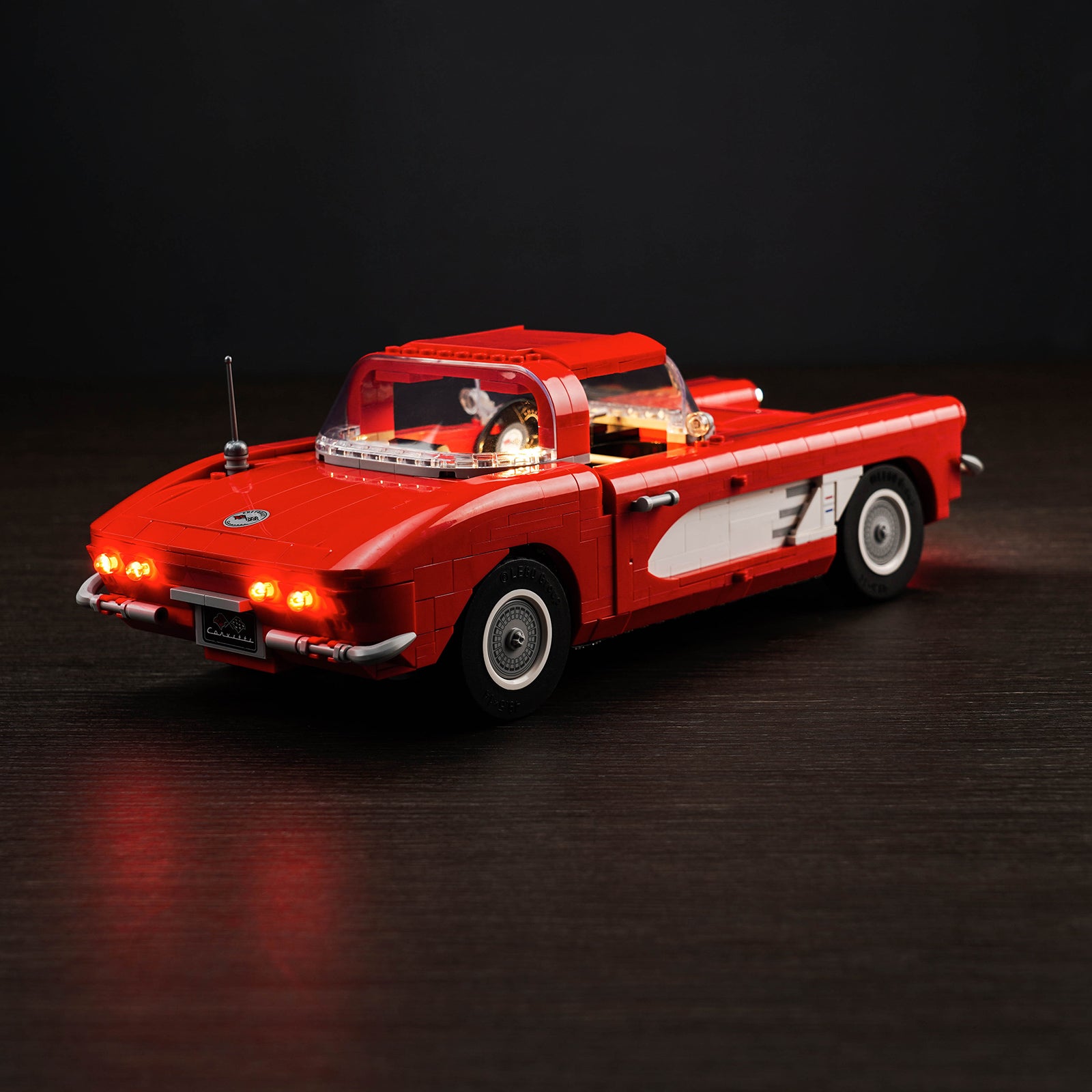 BrickBling Light Kit for LEGO Chevrolet Corvette 10321 GC Version
