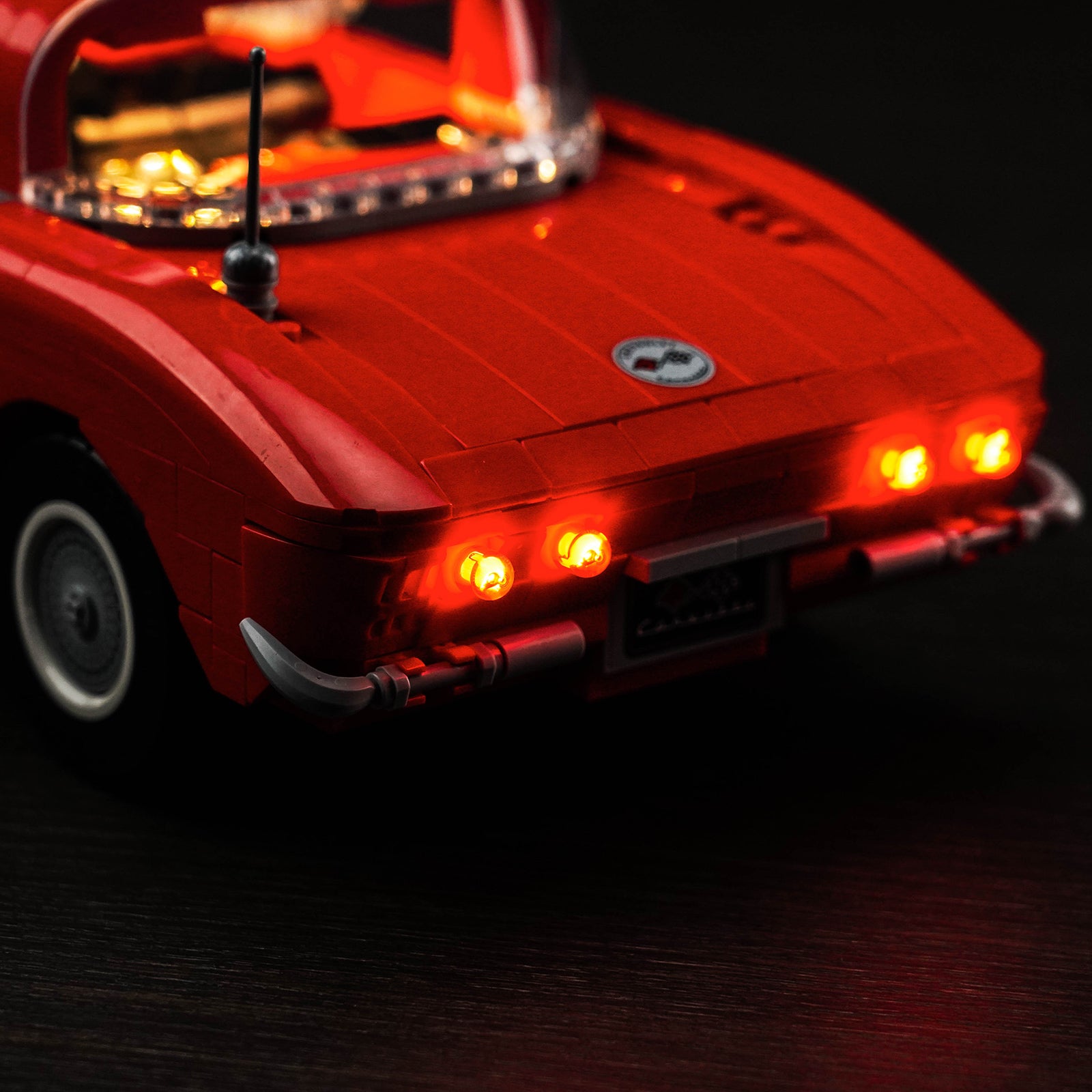 BrickBling Light Kit for LEGO Chevrolet Corvette 10321 GC Version