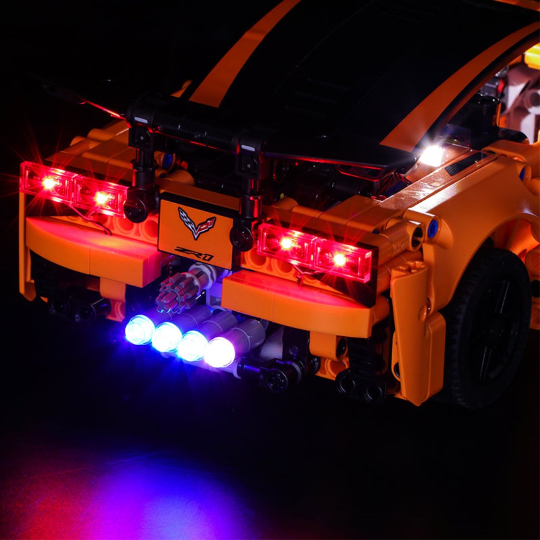 BrickBling Light Kit for LEGO Technic™ Chevrolet Corvette ZR1 42093