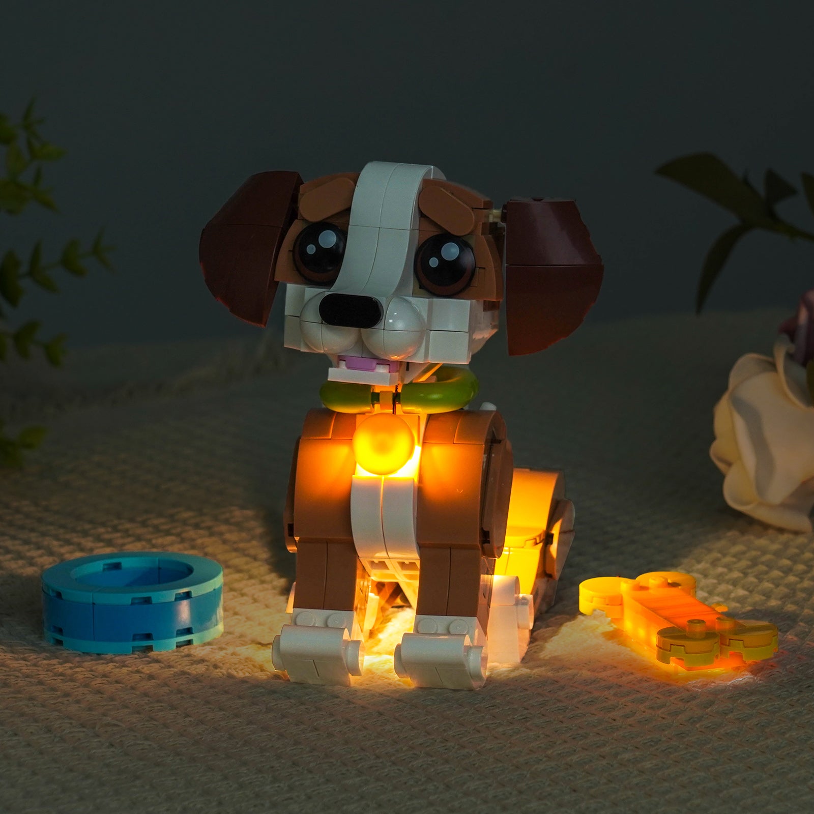 BrickBling Light Kit for LEGO Creator 3-in-1 Cute Animals: Playful Puppy Dog 31382