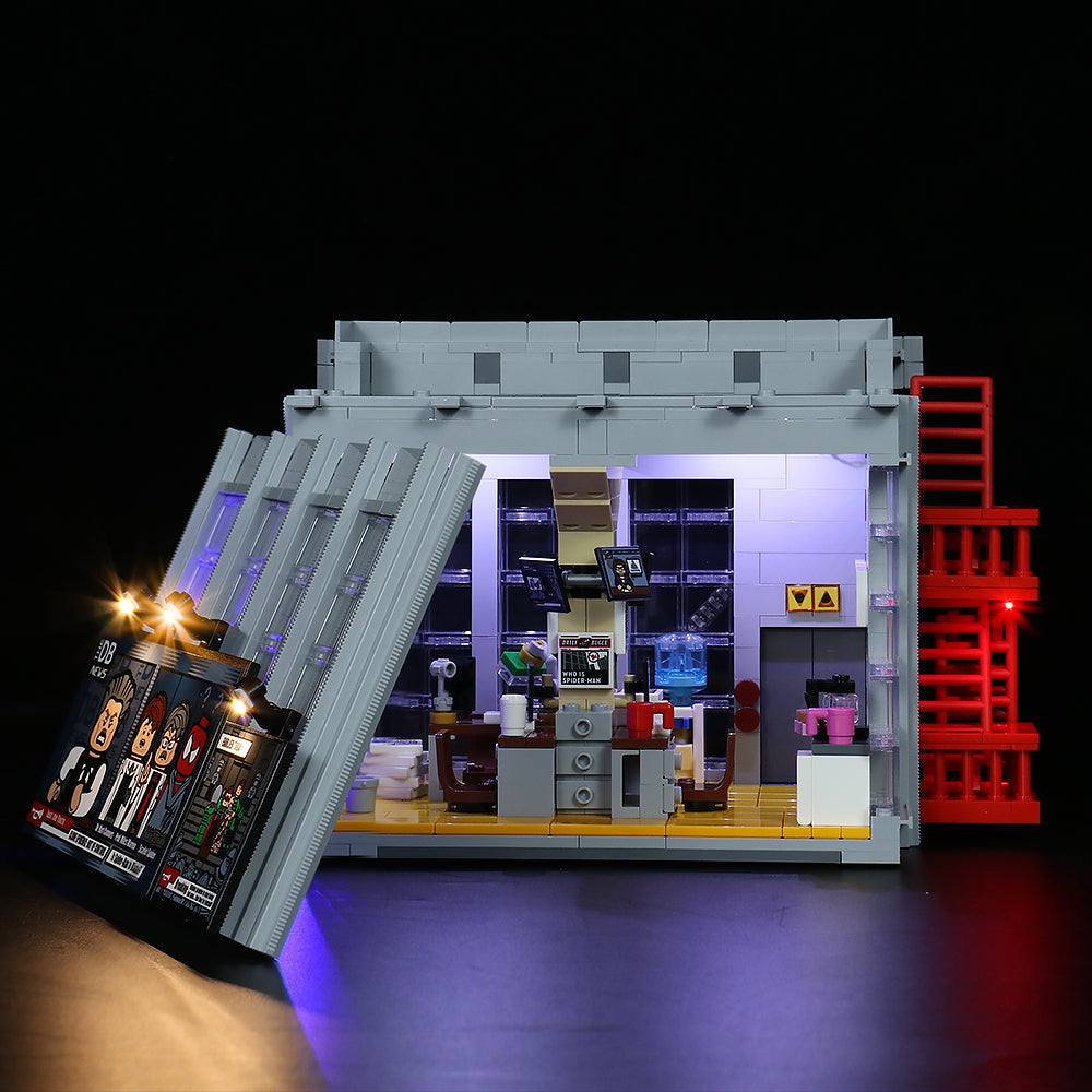 BrickBling Light Kit for LEGO Marvel Daily Bugle 76178