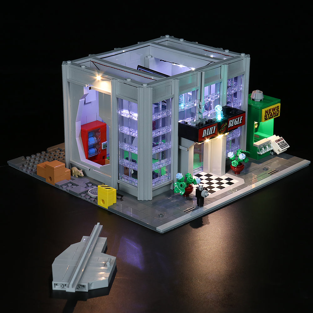 BrickBling Light Kit for LEGO Marvel Daily Bugle 76178