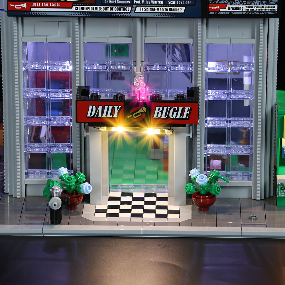 BrickBling Light Kit for LEGO Marvel Daily Bugle 76178