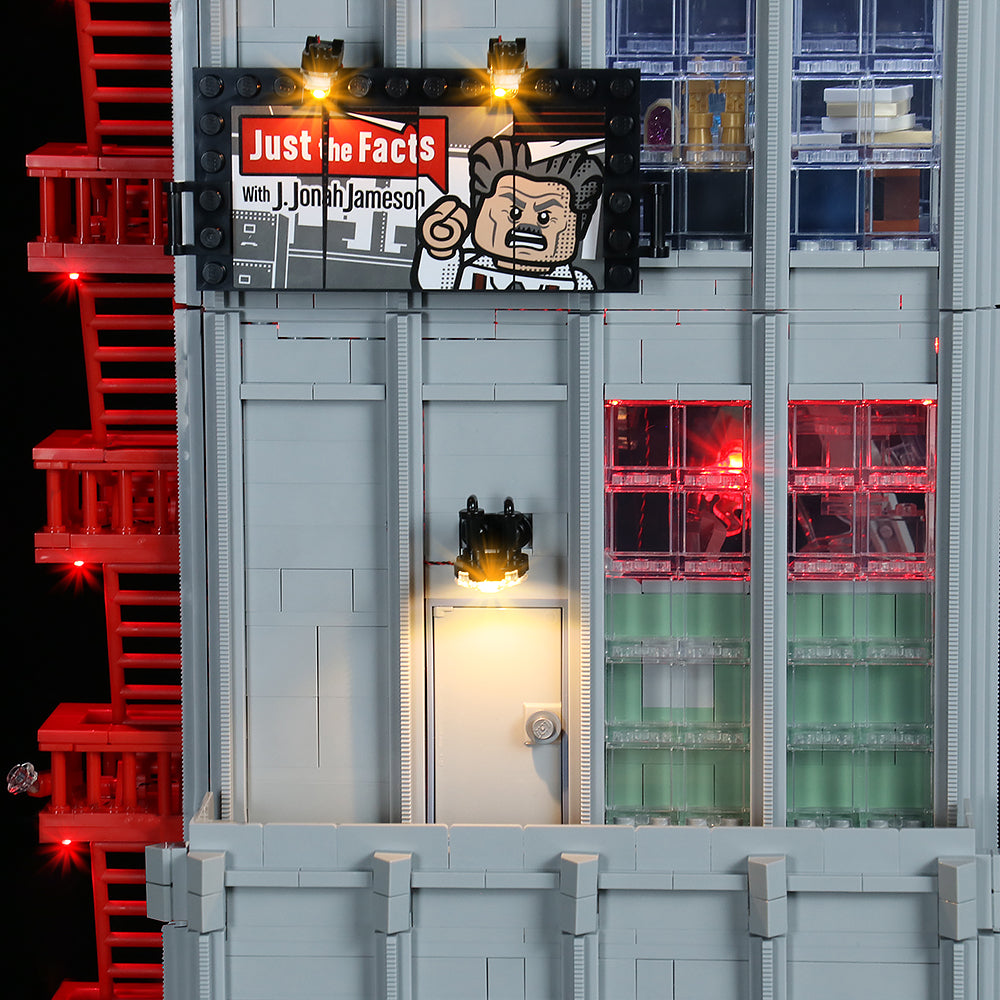 BrickBling Light Kit for LEGO Marvel Daily Bugle 76178