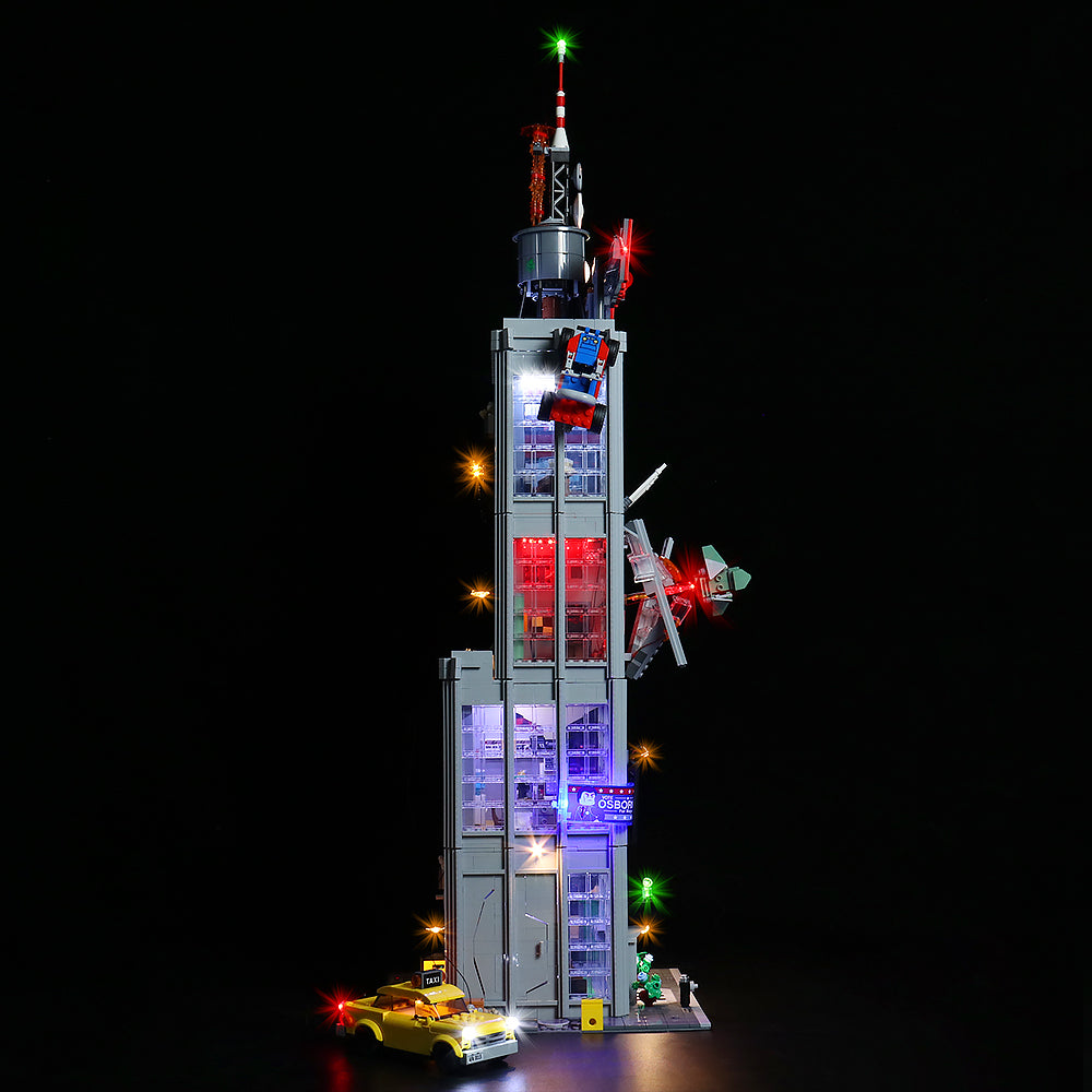 BrickBling Light Kit for LEGO Marvel Daily Bugle 76178