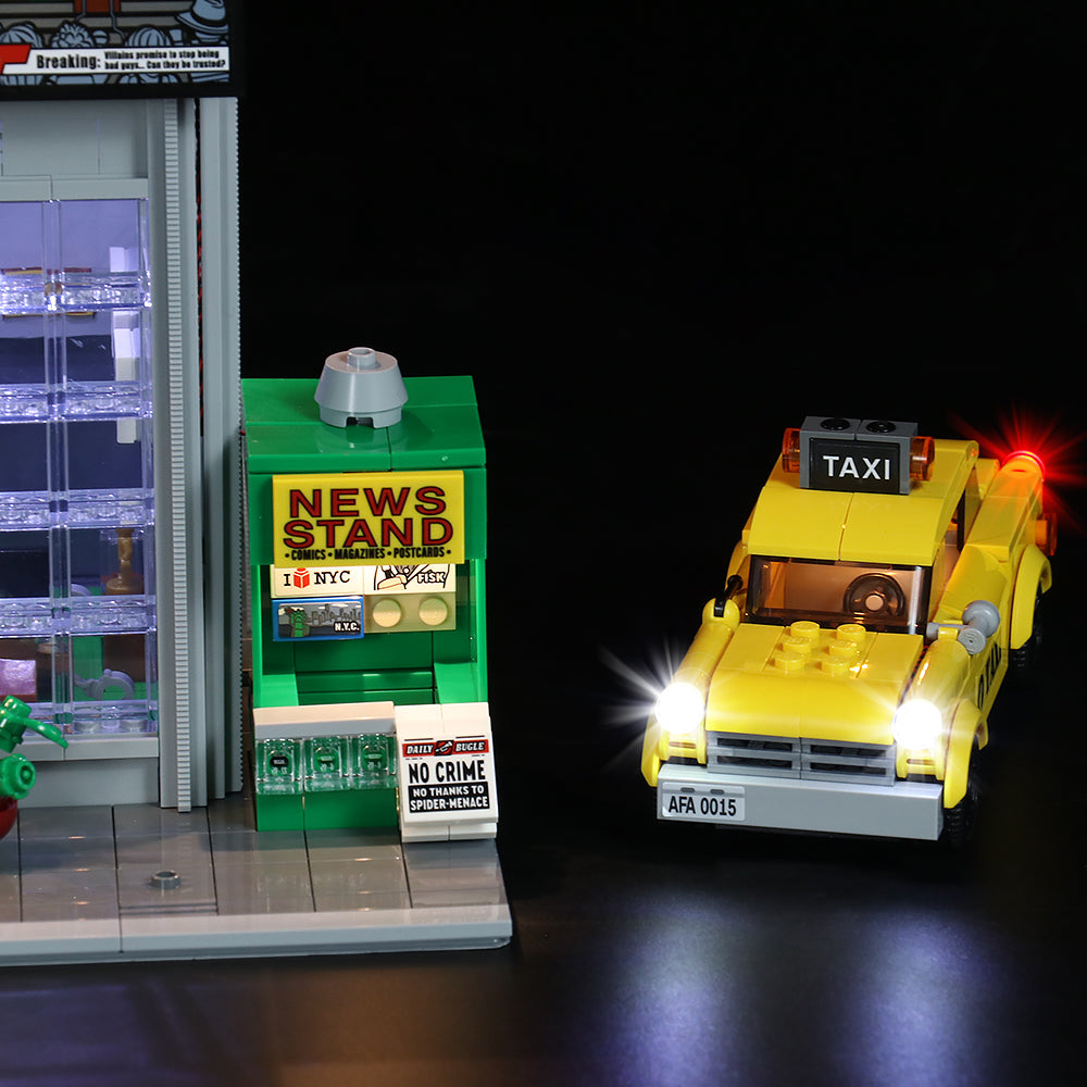 BrickBling Light Kit for LEGO Marvel Daily Bugle 76178