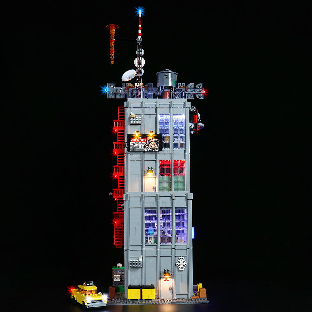 BrickBling Light Kit for LEGO Marvel Daily Bugle 76178