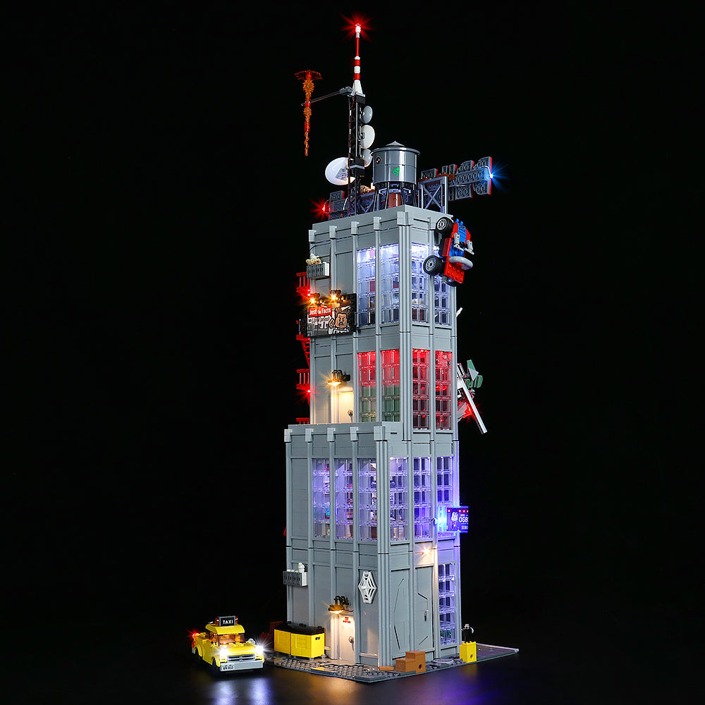 BrickBling Light Kit for LEGO Marvel Daily Bugle 76178