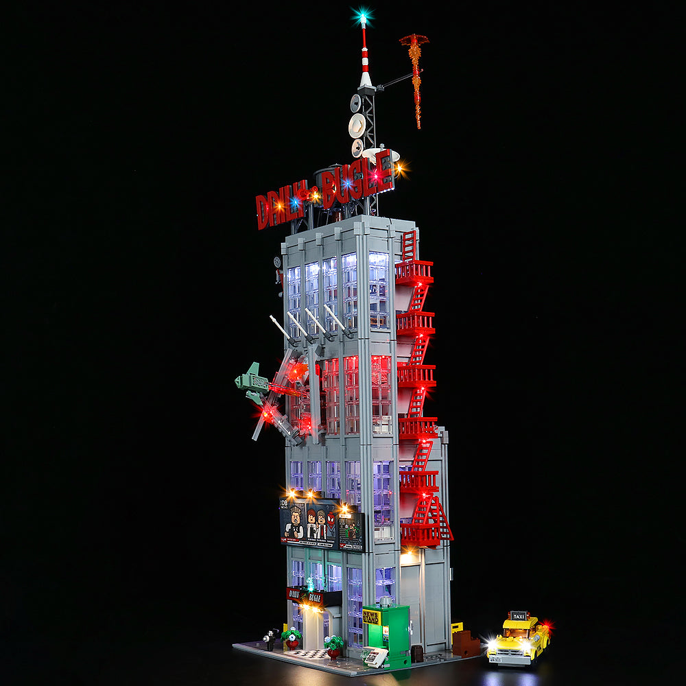 BrickBling Light Kit for LEGO Marvel Daily Bugle 76178